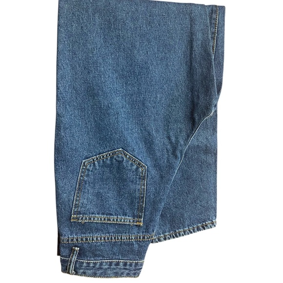 🌟SHEIN Blue Classic Straight-Leg Jeans - Picture 4 of 9